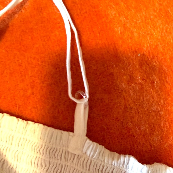 White boho broderie anglaise pointelle cotton dress NWT - Picture 6 of 14